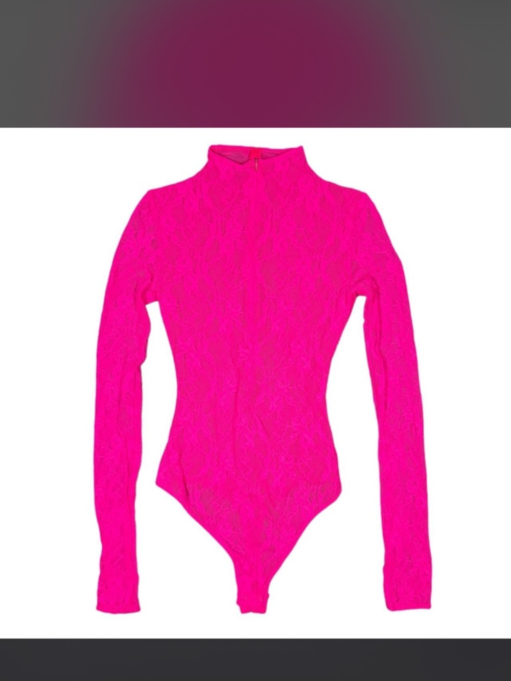 Like new skims pink lace bodysuit. Small perfect condition